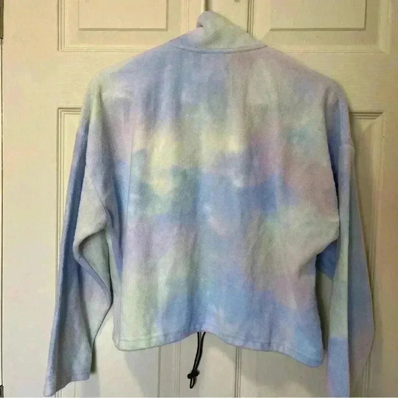 Star Wars Rebel Alliance Crop Top Tie Dye Women's Cropped Sweater Sz S - Picture 6 of 6